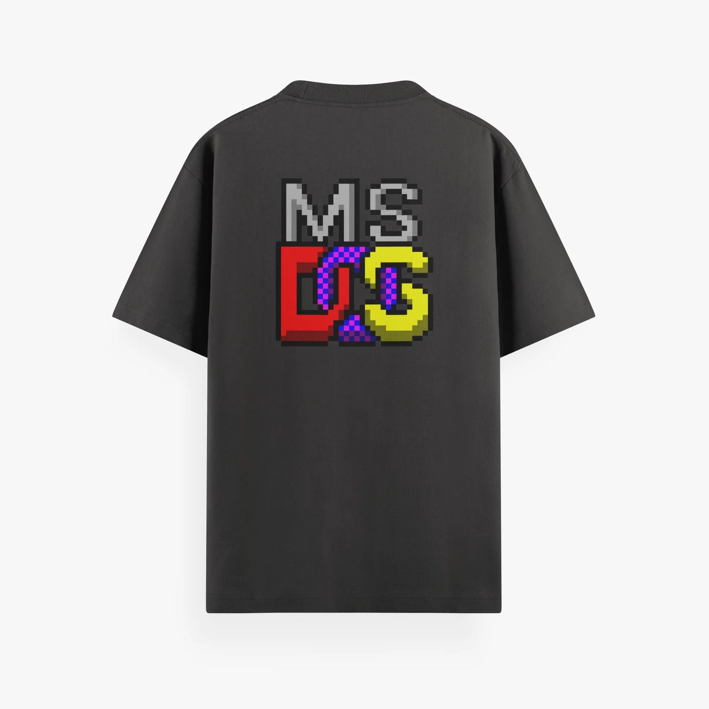 Pixel Art MS-DOS Oversized Tee