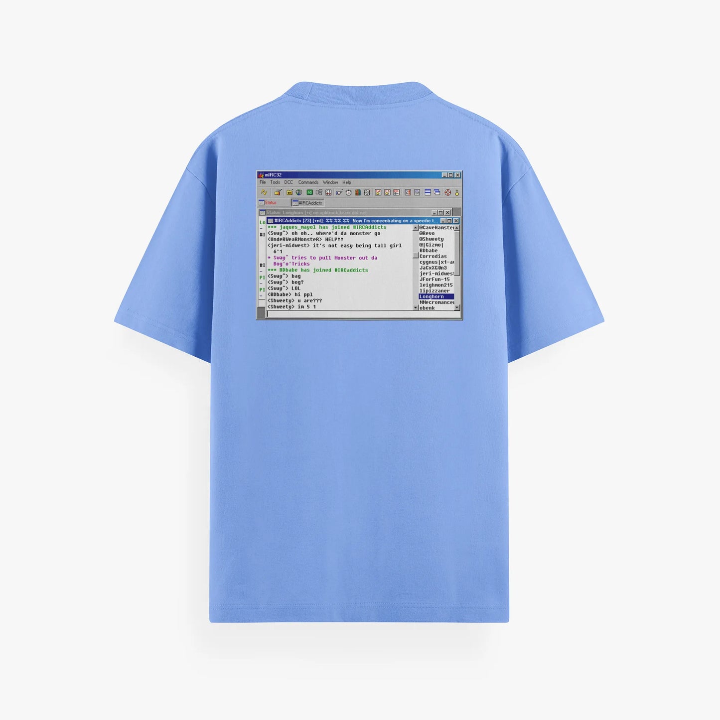 Pixel Art mIRC Tee