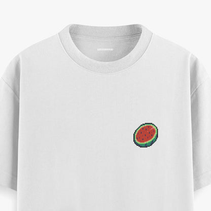 Pixel Art Watermelon Tee