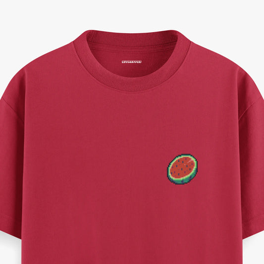 Pixel Art Watermelon Tee